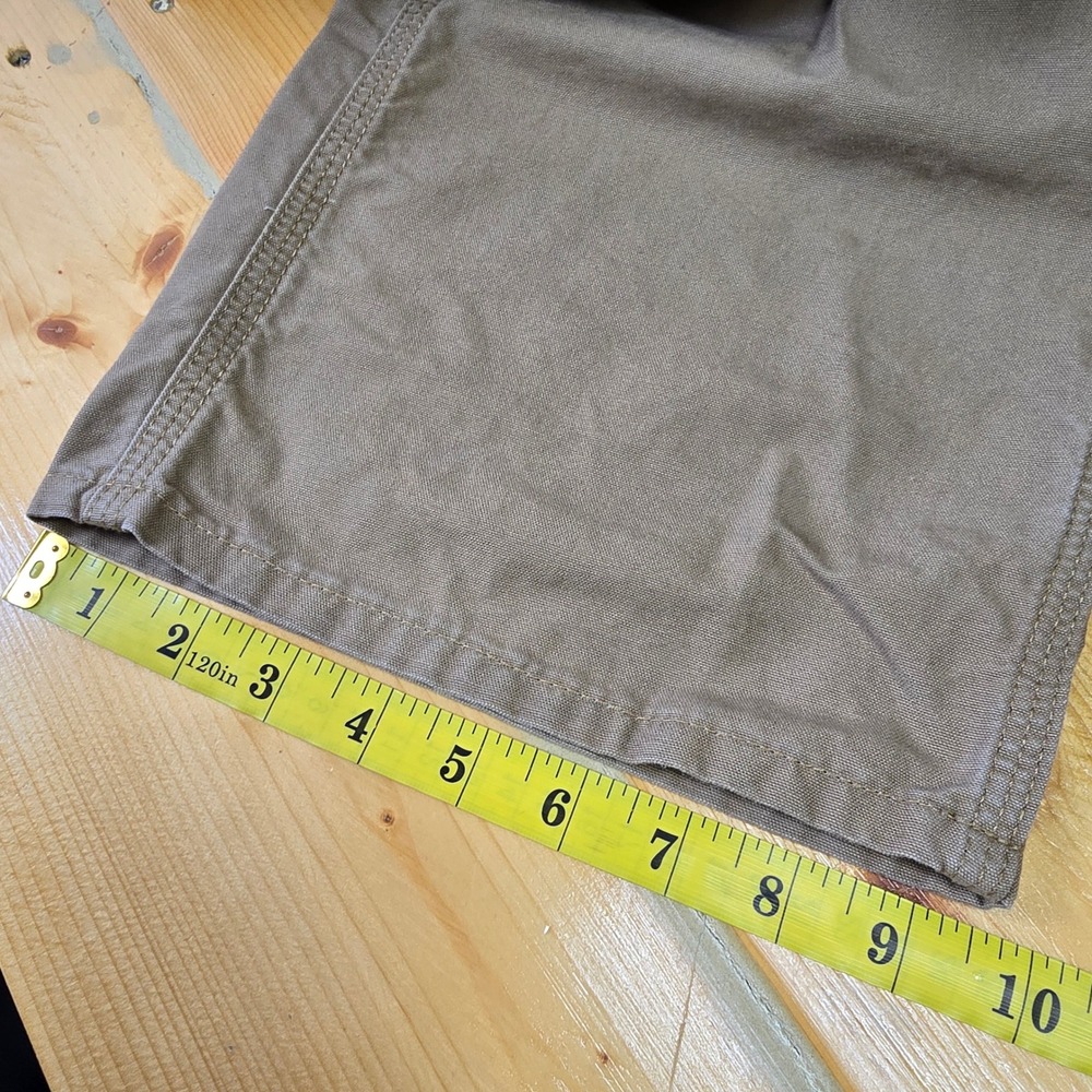 Carhartt Carpenter Pants Mens 38x32 (fits 35x31) Canvas Duck Loose Fit Workwear - Picture 10 of 11